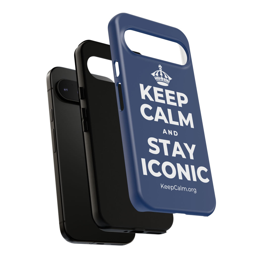KEEP CALM AND STAY ICONIC Phone Case