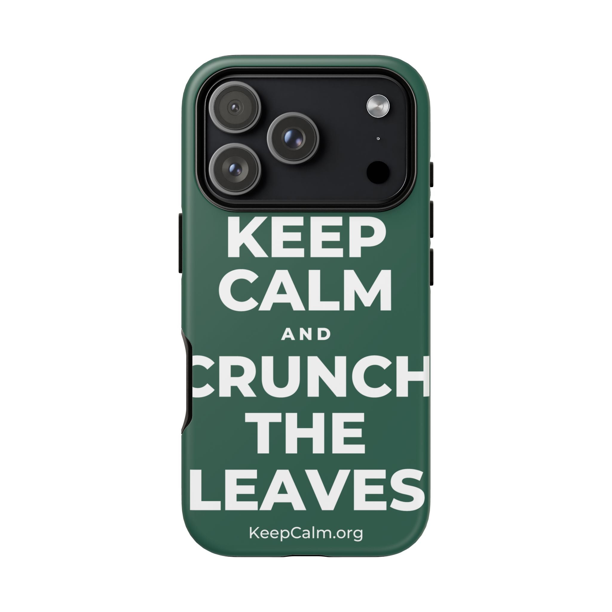 KEEP CALM AND CRUNCH THE LEAVES Phone Case
