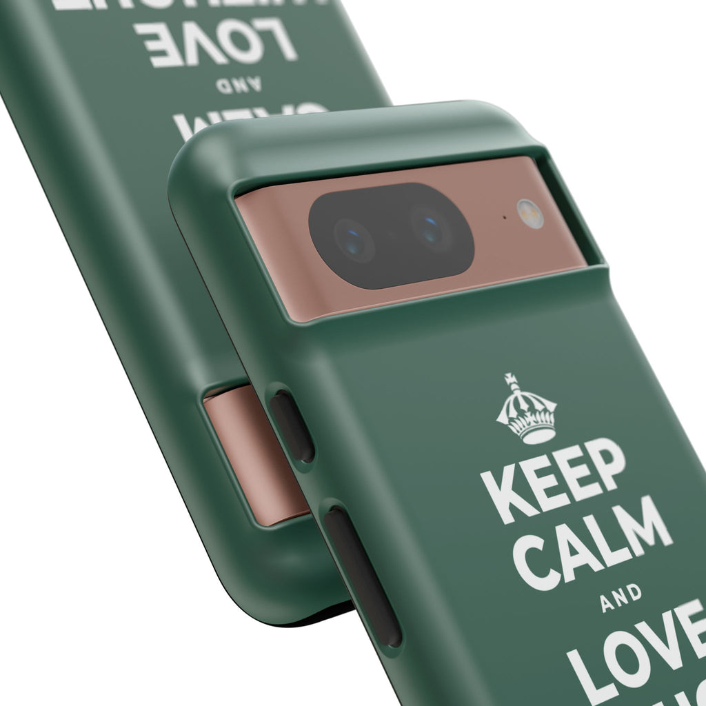 KEEP CALM AND LOVE WITHOUT POSSESSION Phone Case