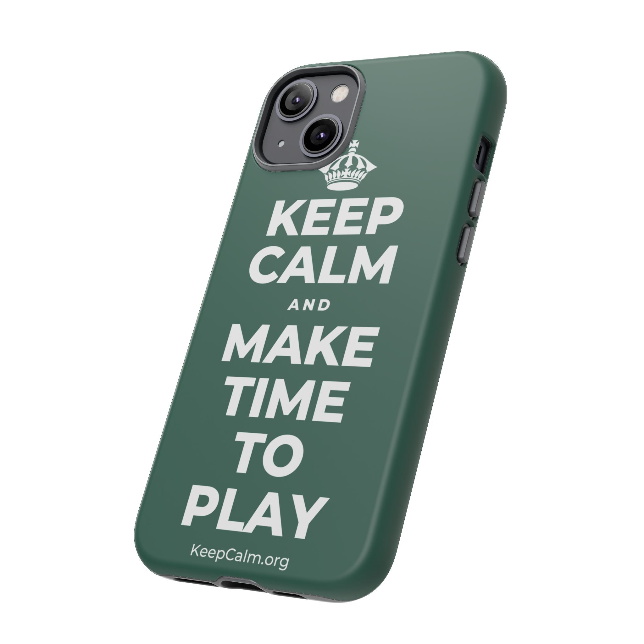 KEEP CALM AND MAKE TIME TO PLAY Phone Case