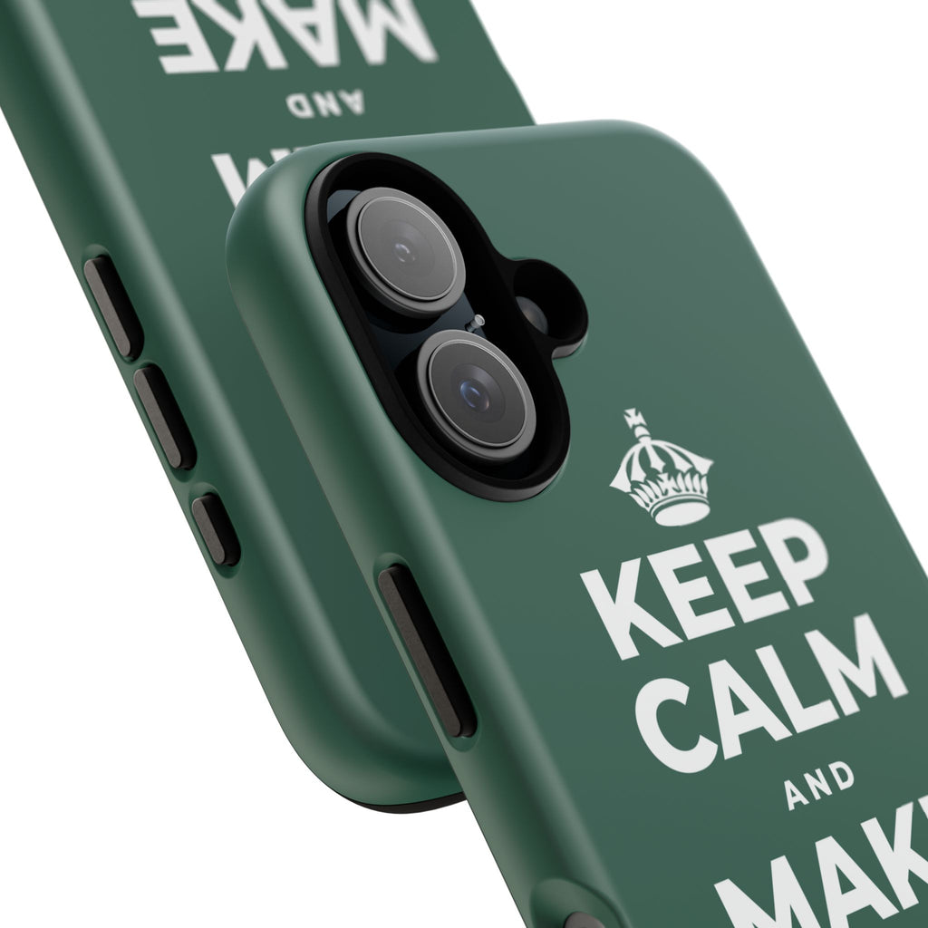 KEEP CALM AND MAKE SUNO MUSIC Phone Case