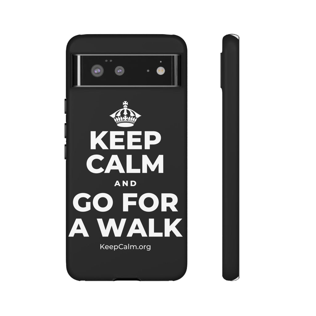 KEEP CALM AND GO FOR A WALK Phone Case