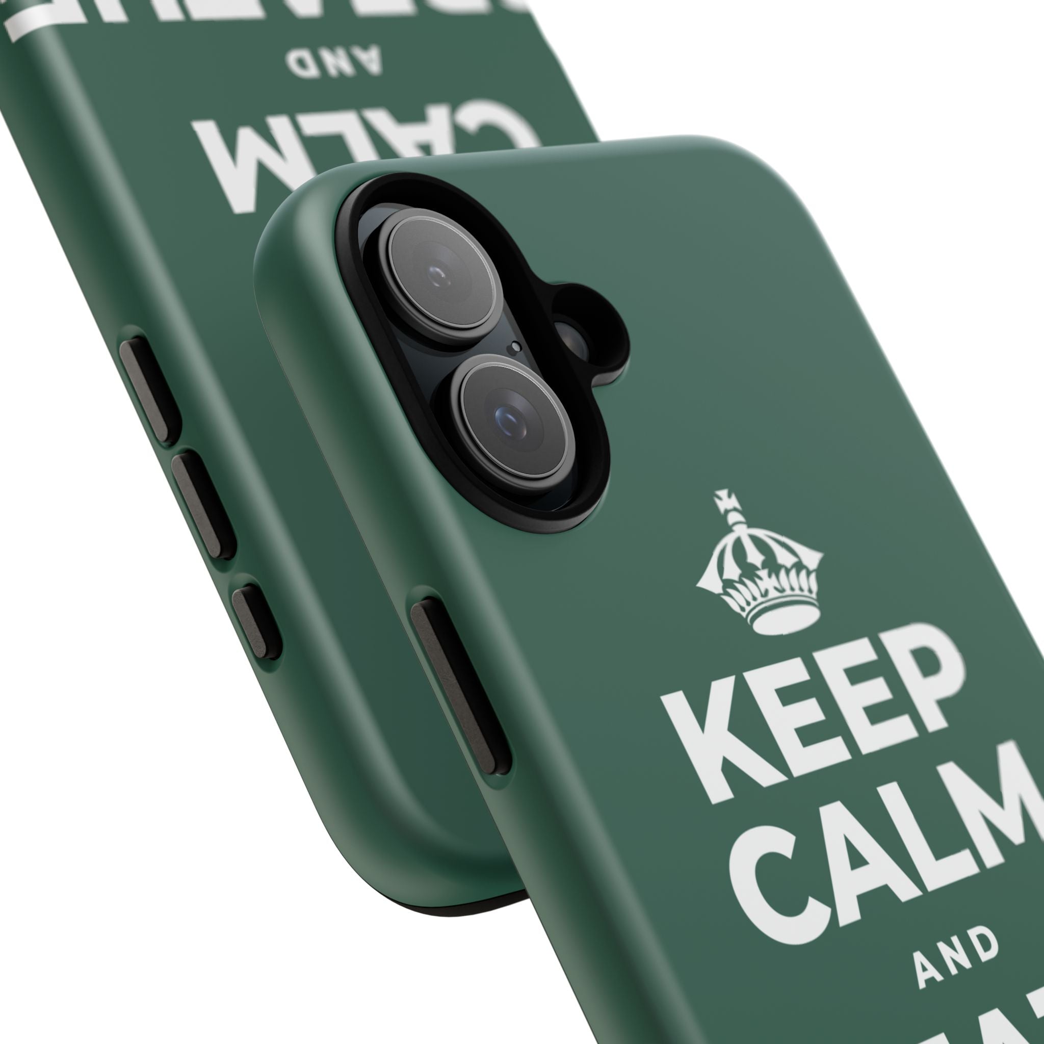 KEEP CALM AND BREATHE SLOWLY Phone Case
