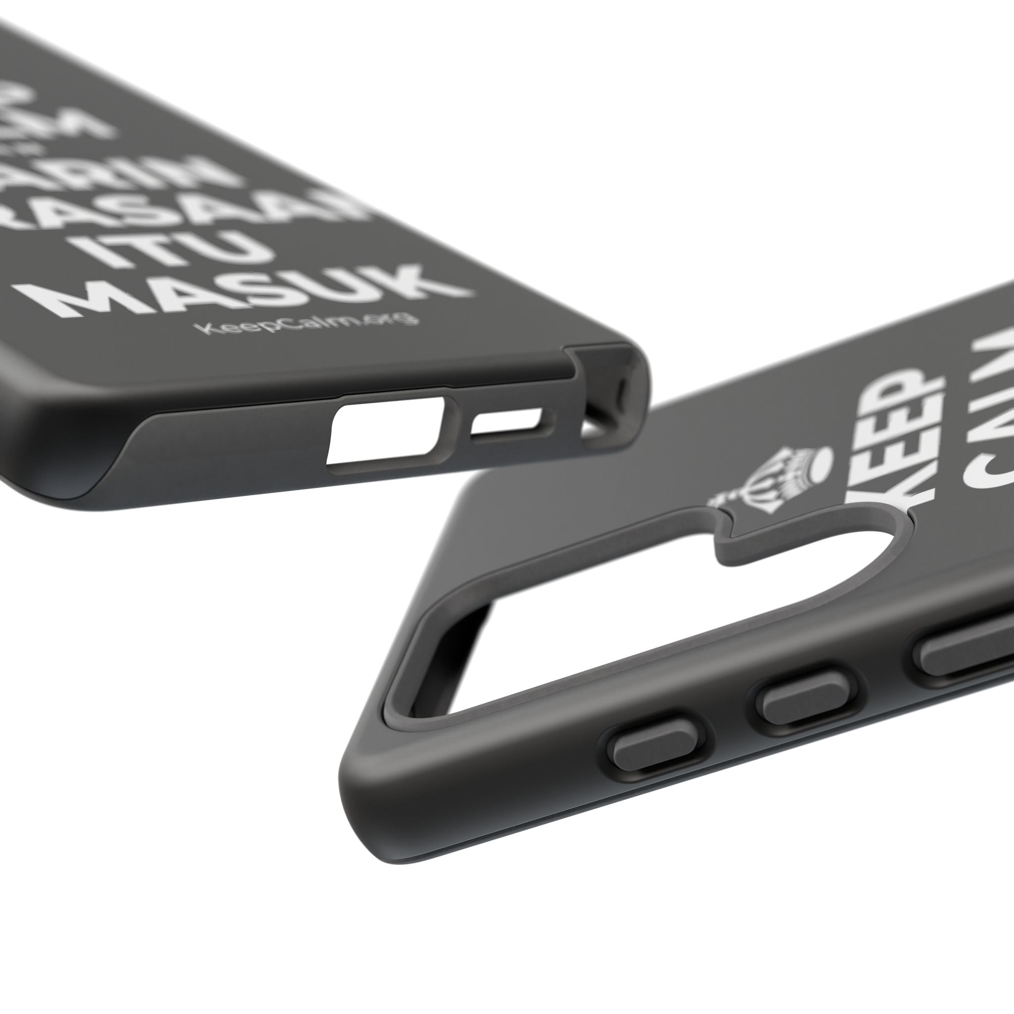KEEP CALM DAN BIARIN PERASAAN ITU MASUK Phone Case