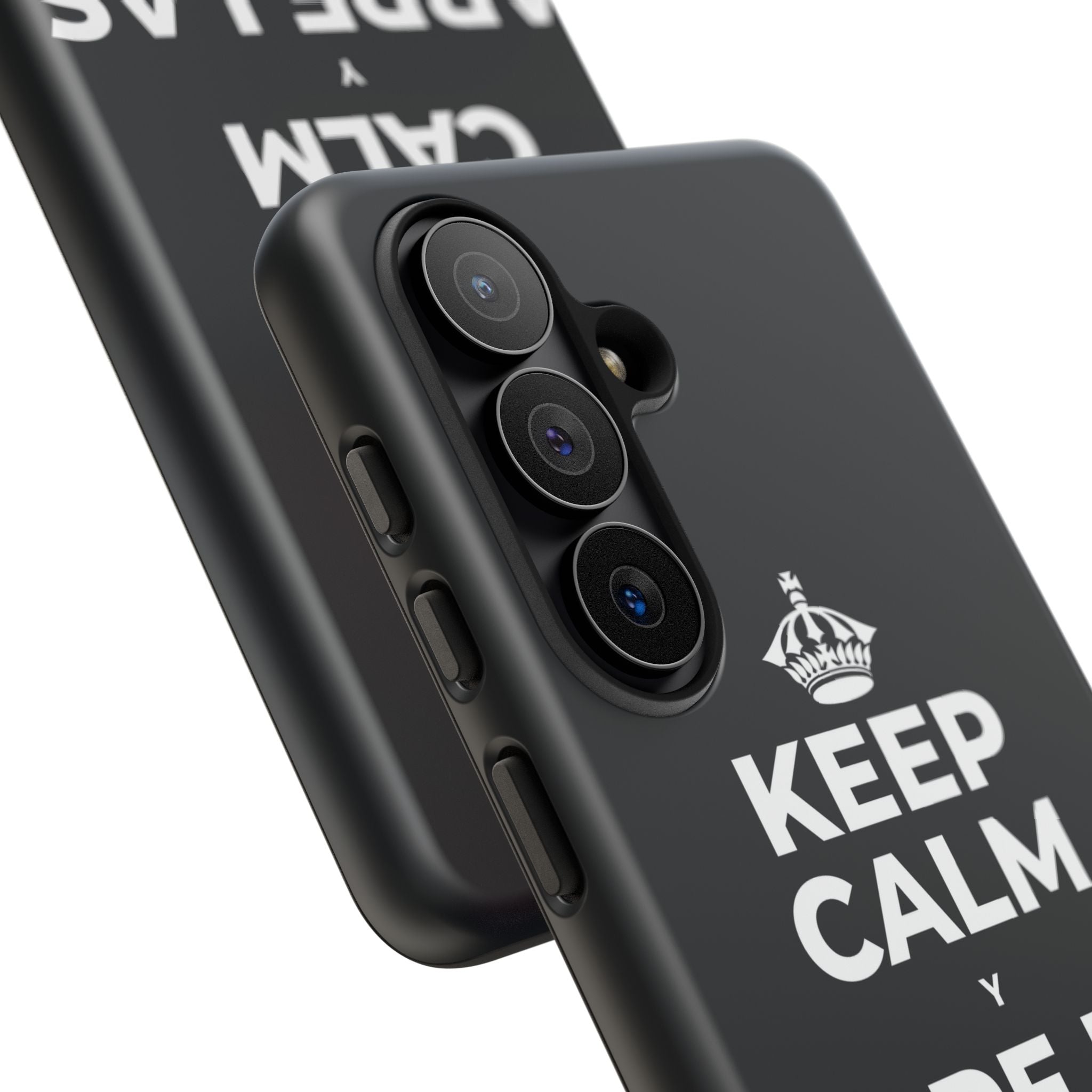 KEEP CALM Y ABRE LAS VENTANAS Phone Case (Dark)