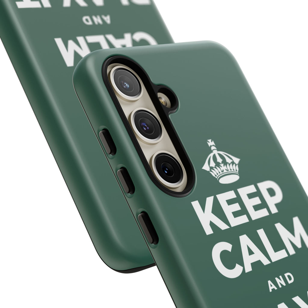 KEEP CALM AND PLAY IT AGAIN Phone Case