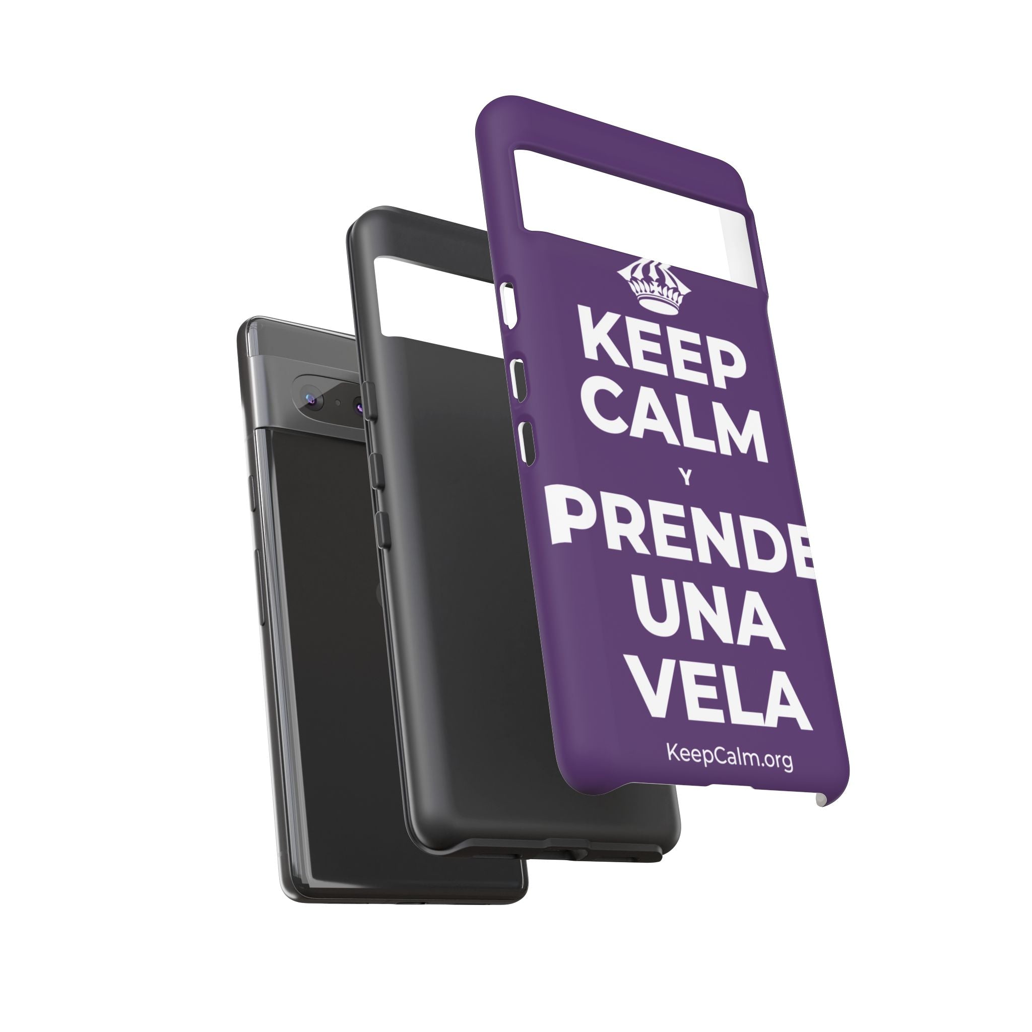 KEEP CALM Y PRENDE UNA VELA Phone Case