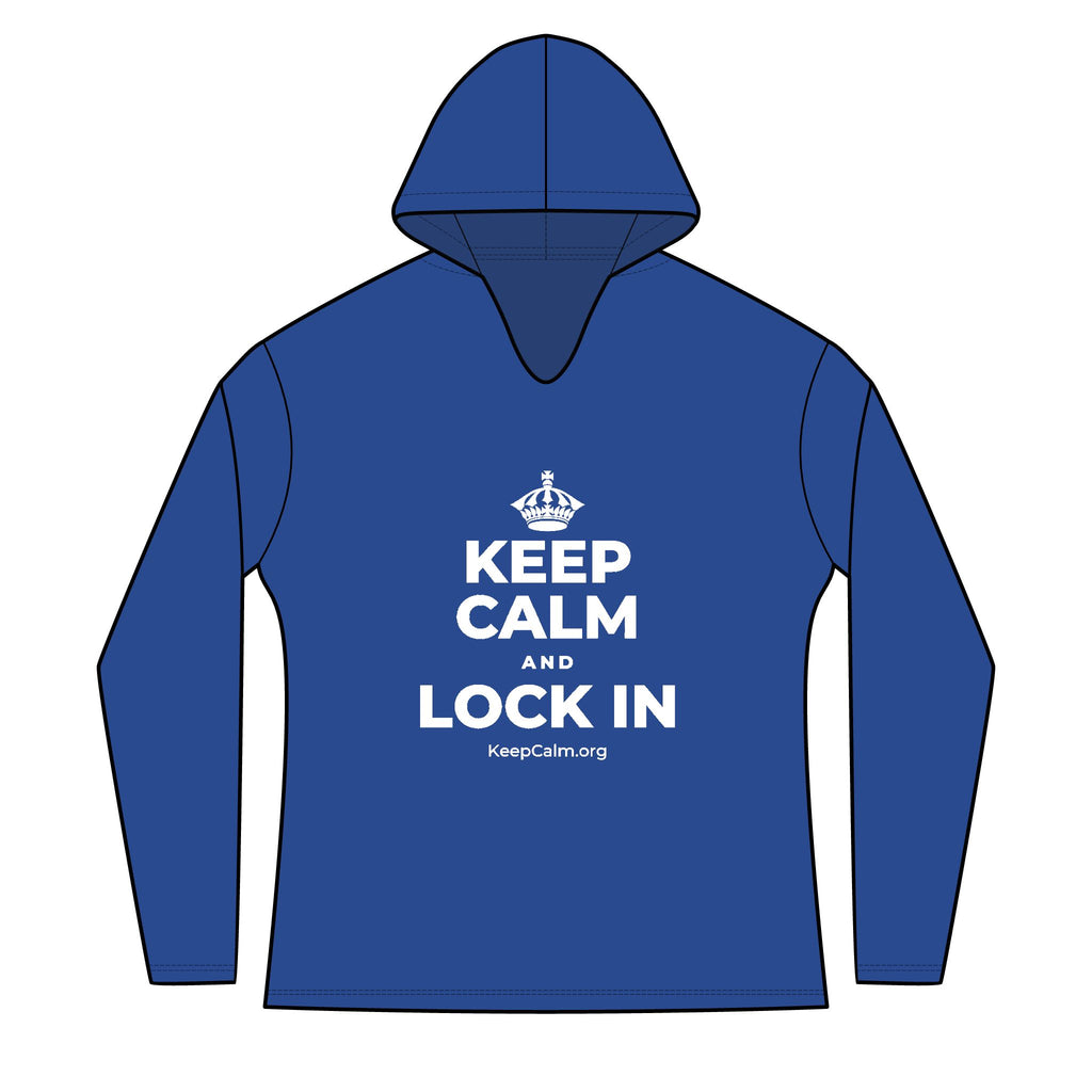 KEEP CALM AND LOCK IN Women's Long Sleeve Hoodie