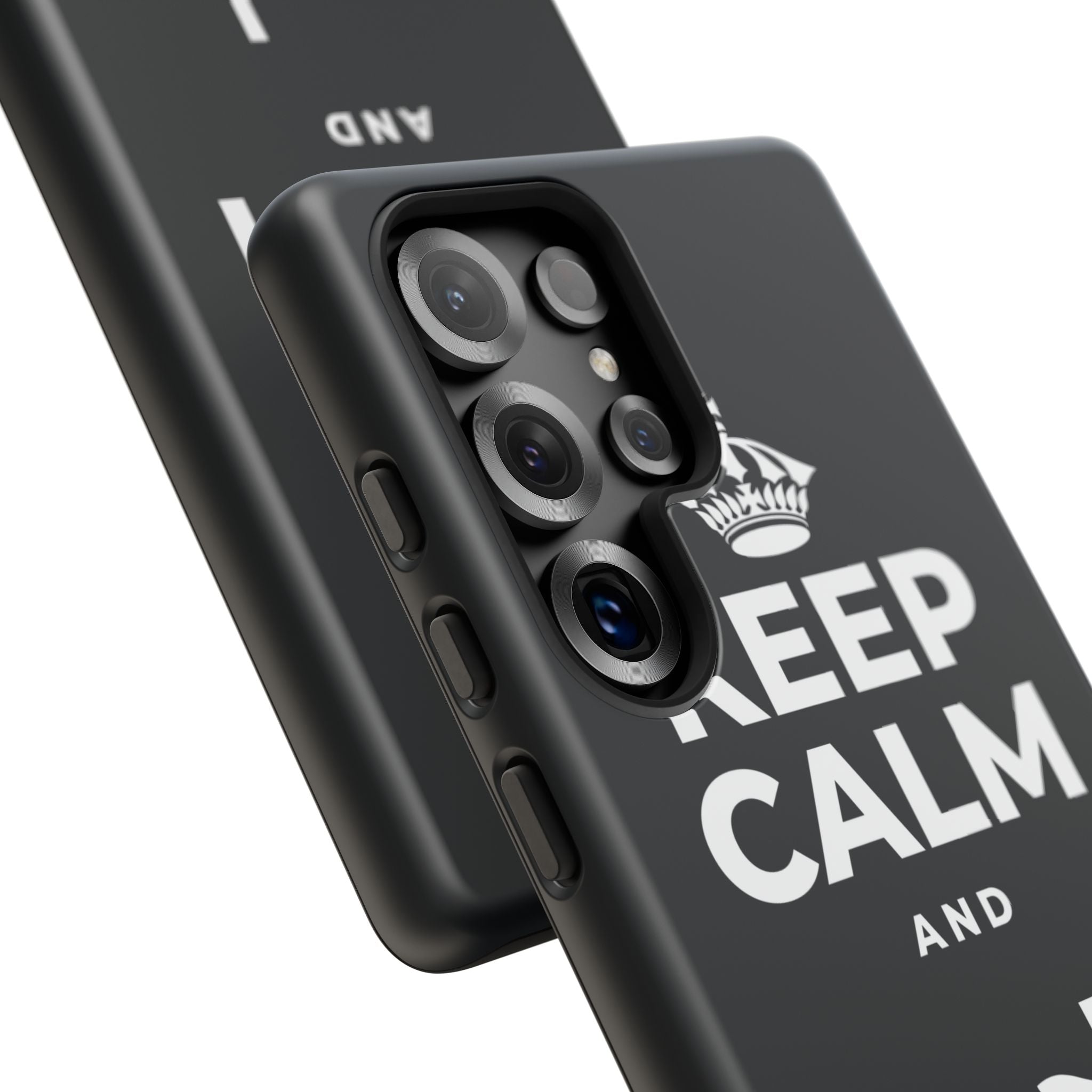 KEEP CALM AND احمِ سلامك Phone Case (Dark)