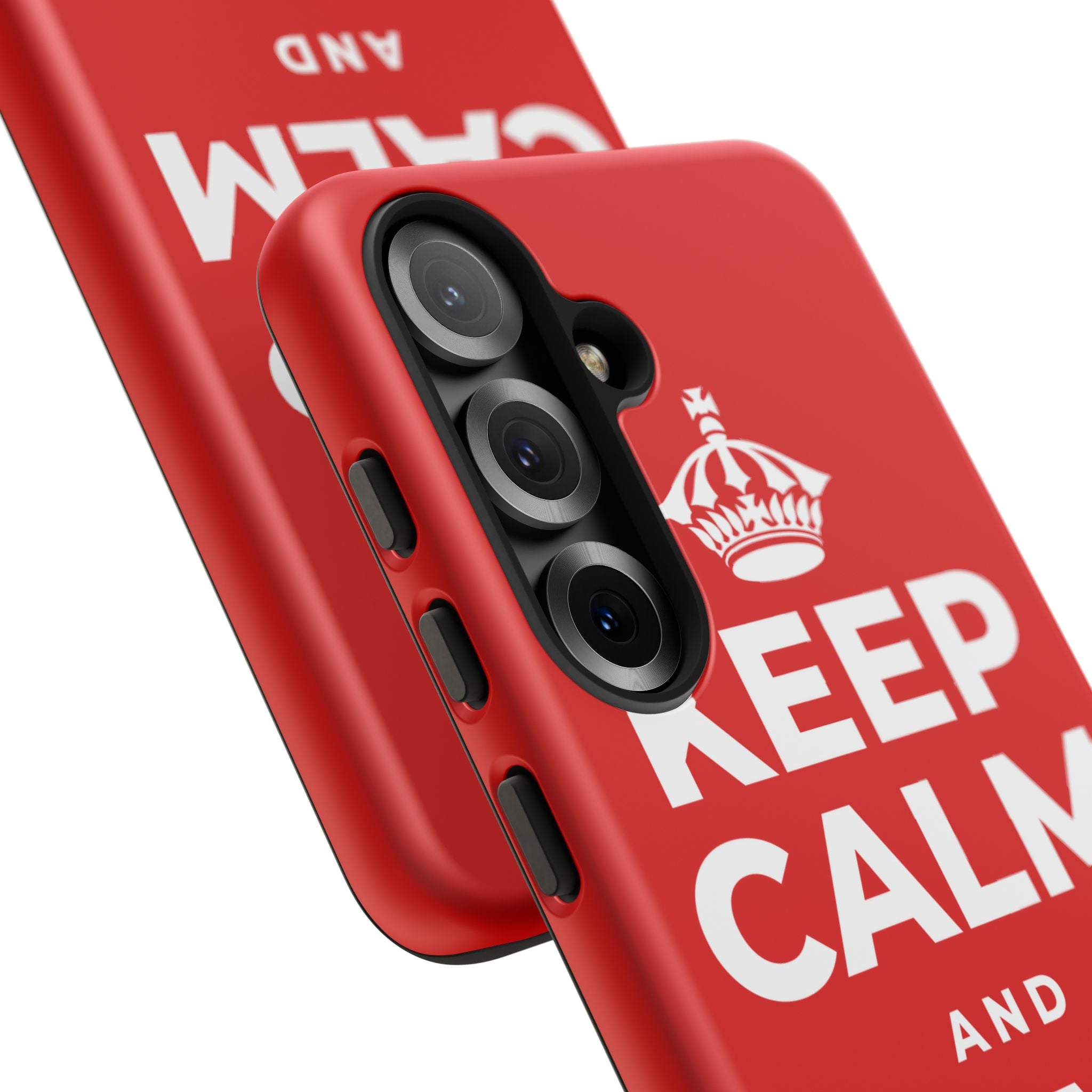 KEEP CALM AND LOVE BIG Phone Case