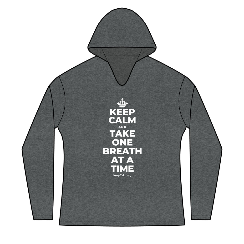 KEEP CALM AND TAKE ONE BREATH AT A TIME Women's Long Sleeve Hoodie