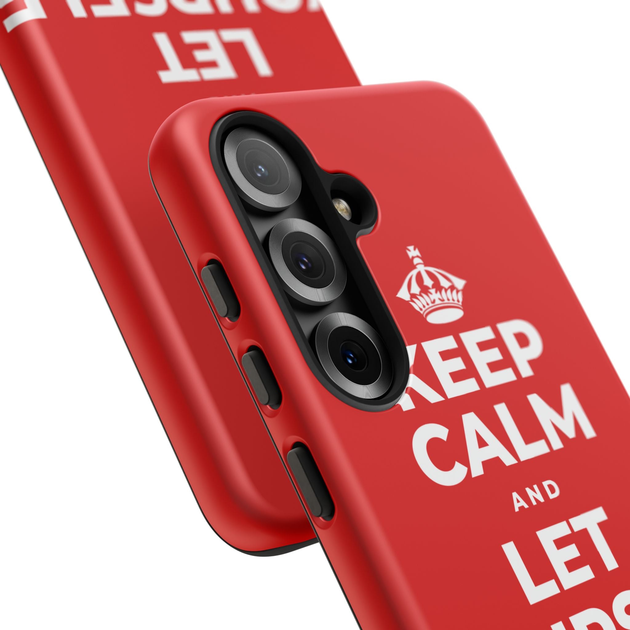 KEEP CALM AND LET YOURSELF SLOW DOWN Phone Case