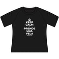KEEP CALM Y PRENDE UNA VELA Women's Raglan Tee