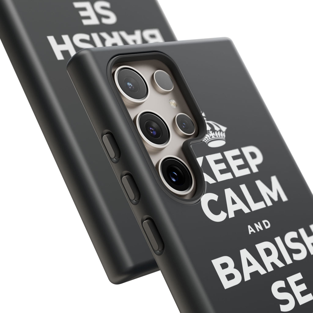 KEEP CALM AND BARISH SE CHEEZEIN BADHTI HAIN Phone Case (Dark)