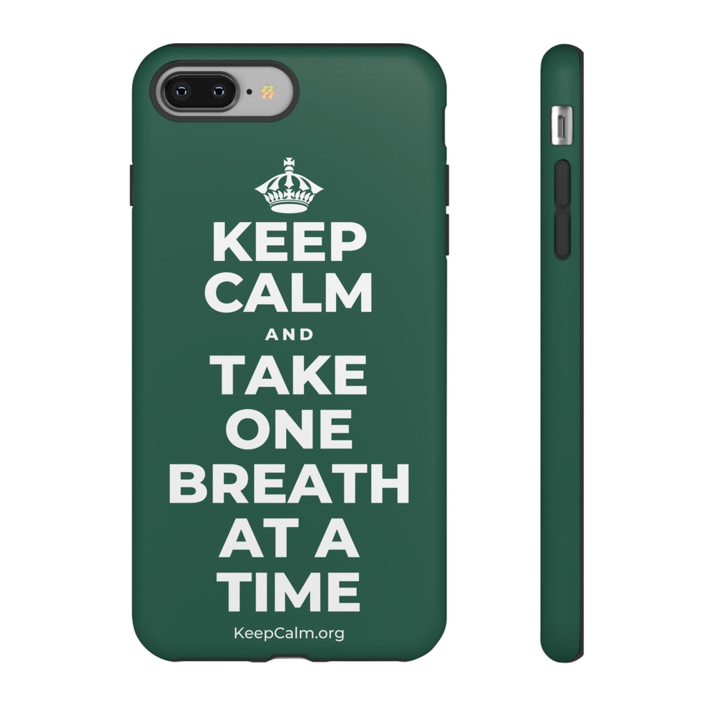 KEEP CALM AND TAKE ONE BREATH AT A TIME Phone Case