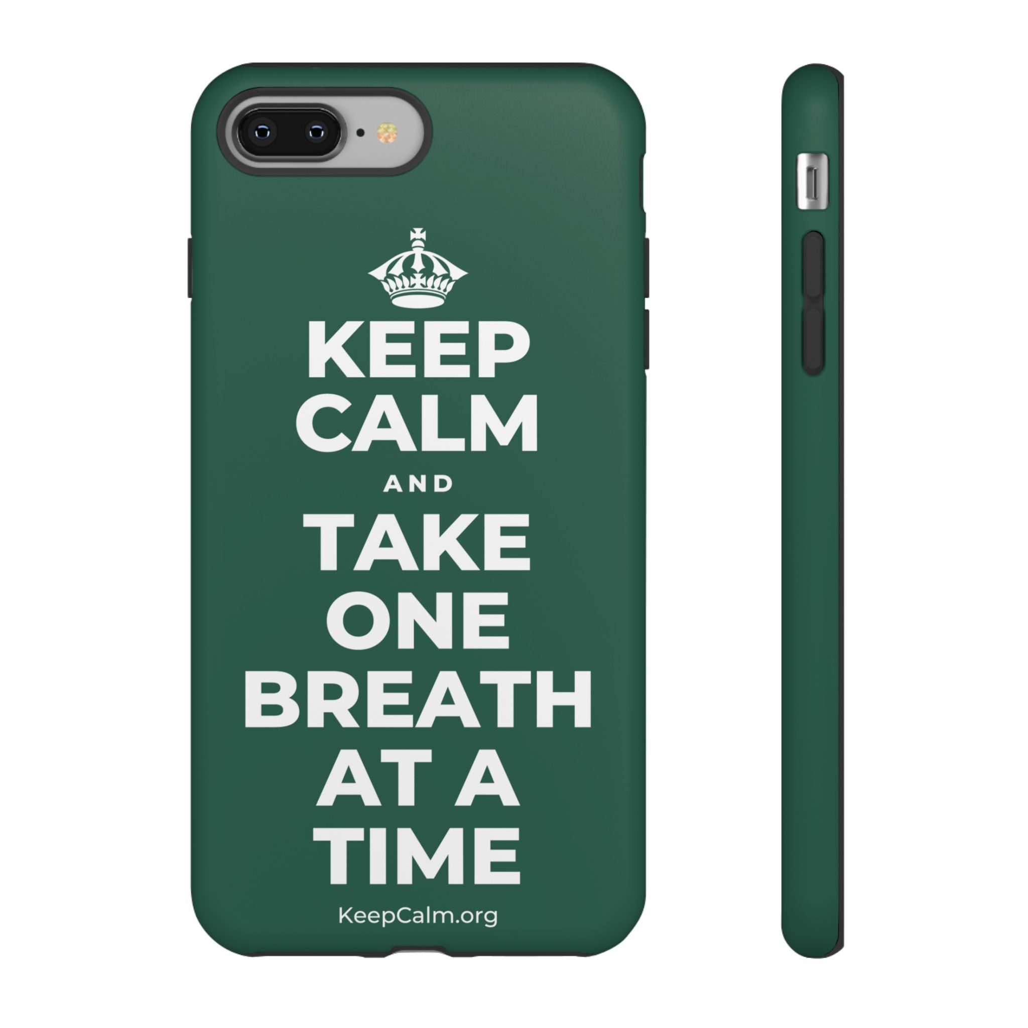 KEEP CALM AND TAKE ONE BREATH AT A TIME Phone Case