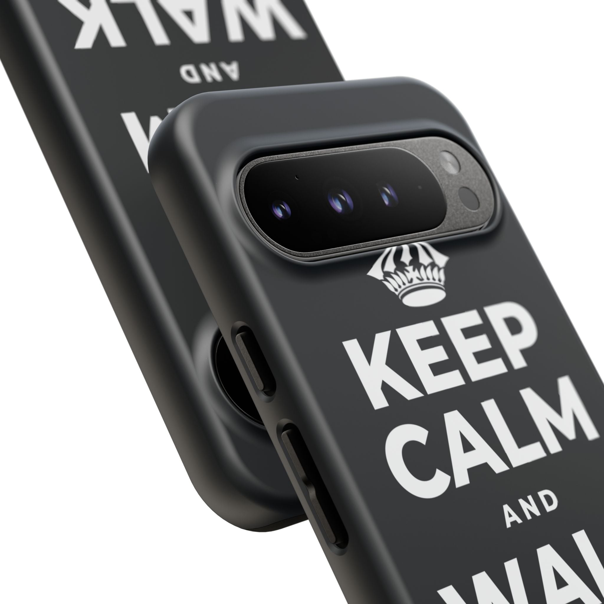 KEEP CALM AND WALK IT OFF Phone Case (Dark)