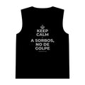 KEEP CALM Y A SORBOS, NO DE GOLPE Tank Top