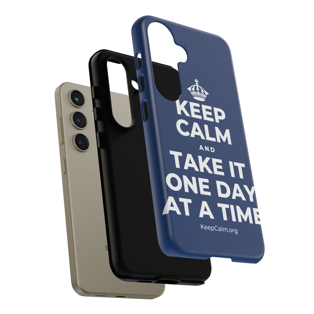 KEEP CALM AND TAKE IT ONE DAY AT A TIME Phone Case