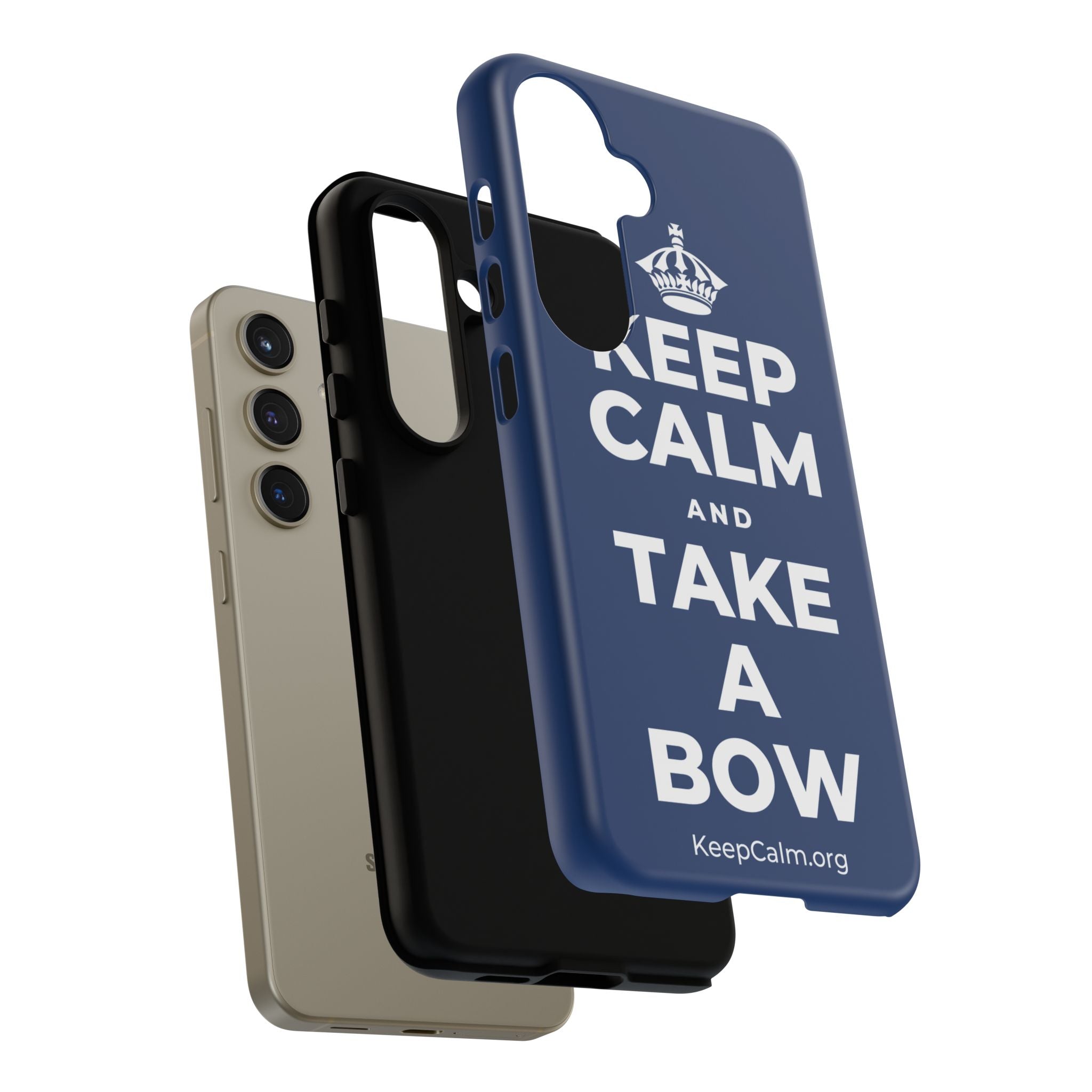 KEEP CALM AND TAKE A BOW Phone Case