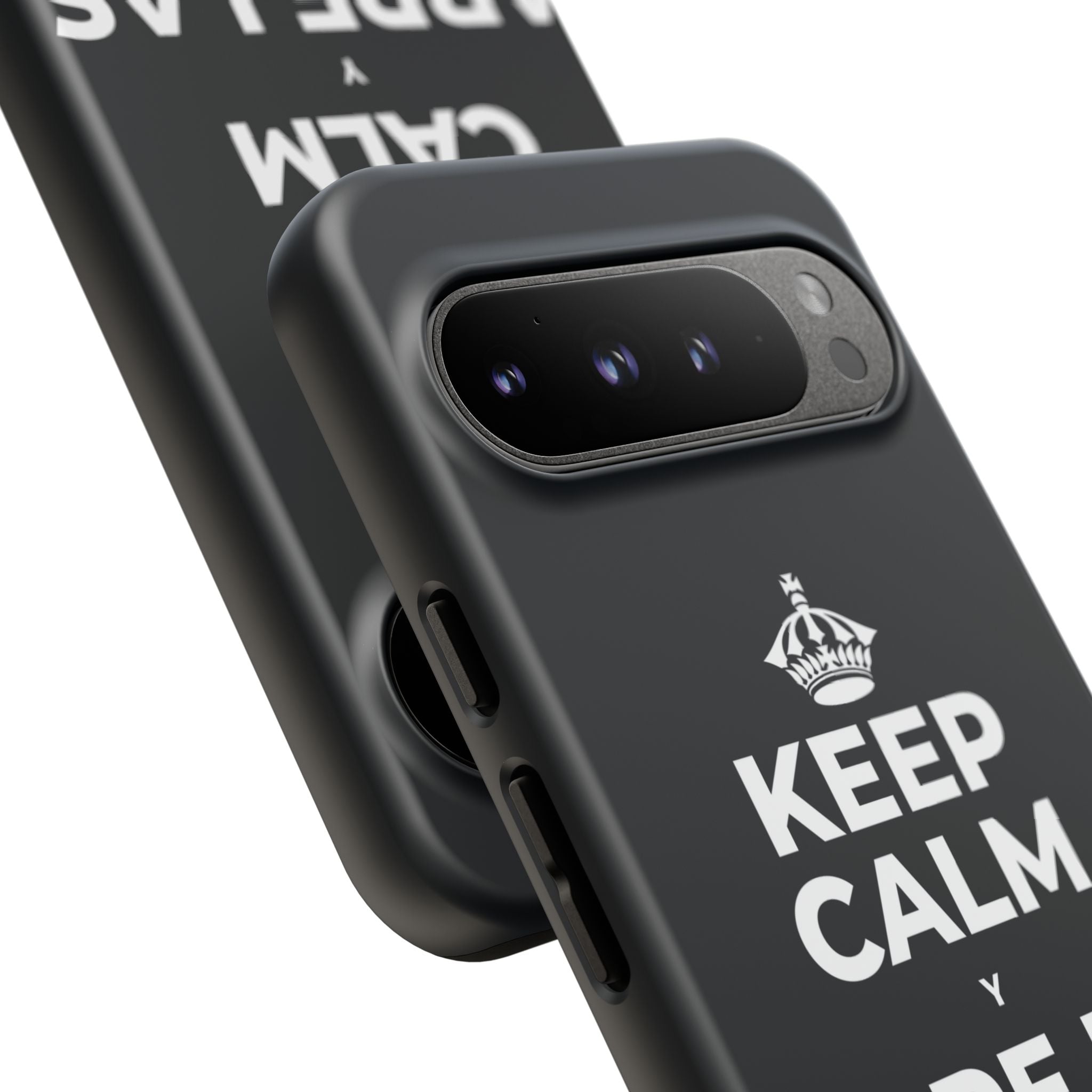 KEEP CALM Y ABRE LAS VENTANAS Phone Case (Dark)