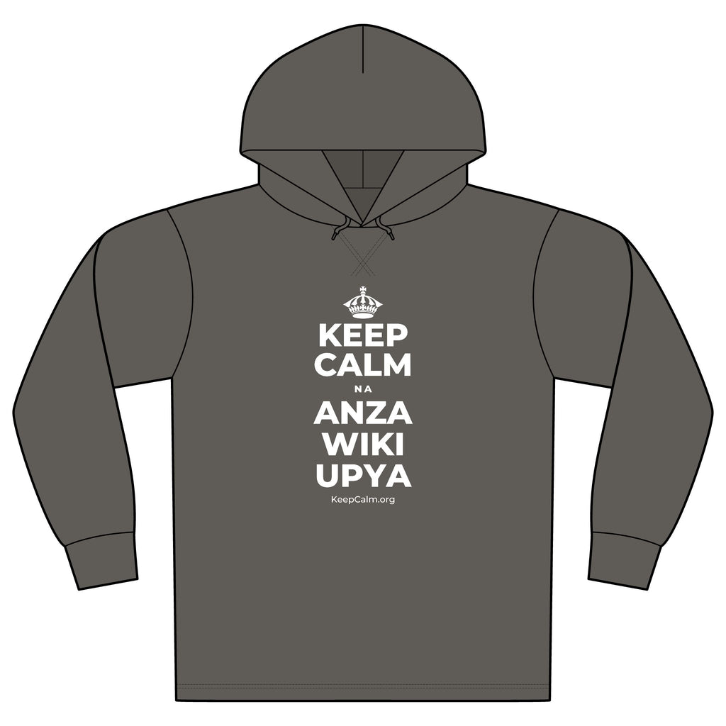 KEEP CALM NA ANZA WIKI UPYA Organic Hoodie Tee