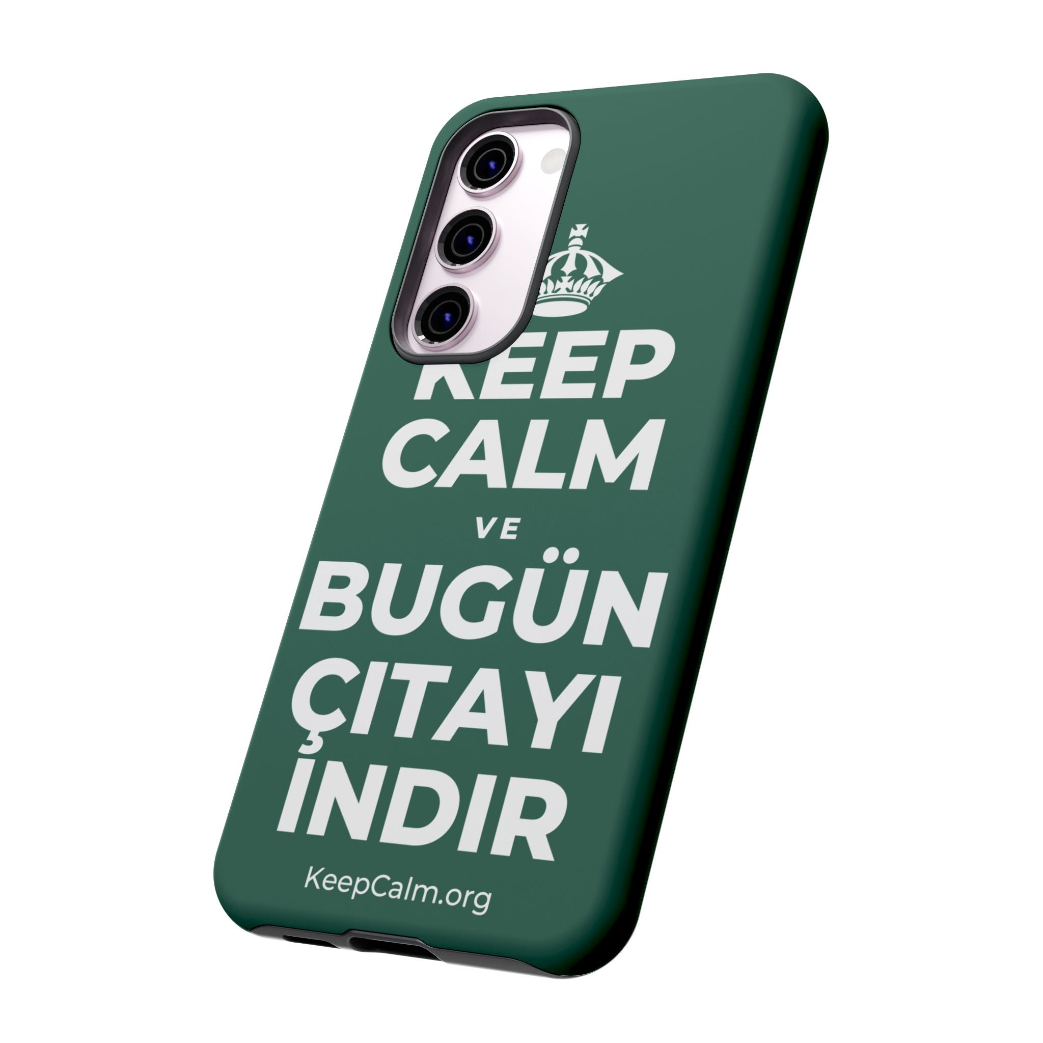 KEEP CALM VE BUGÜN ÇITAYI INDIR Phone Case