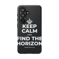 KEEP CALM AND FIND THE HORIZON Phone Case (Dark)