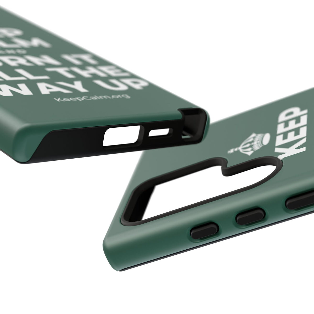 KEEP CALM AND TURN IT ALL THE WAY UP Phone Case