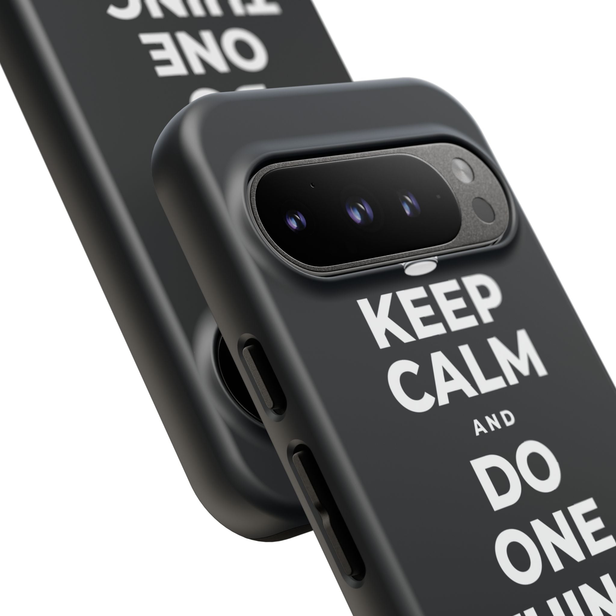 KEEP CALM AND DO ONE THING, THEN THE NEXT Phone Case (Dark)