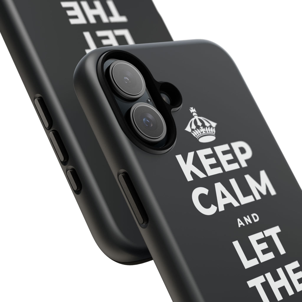 KEEP CALM AND LET THE TO-DO LIST WAIT Phone Case (Dark)
