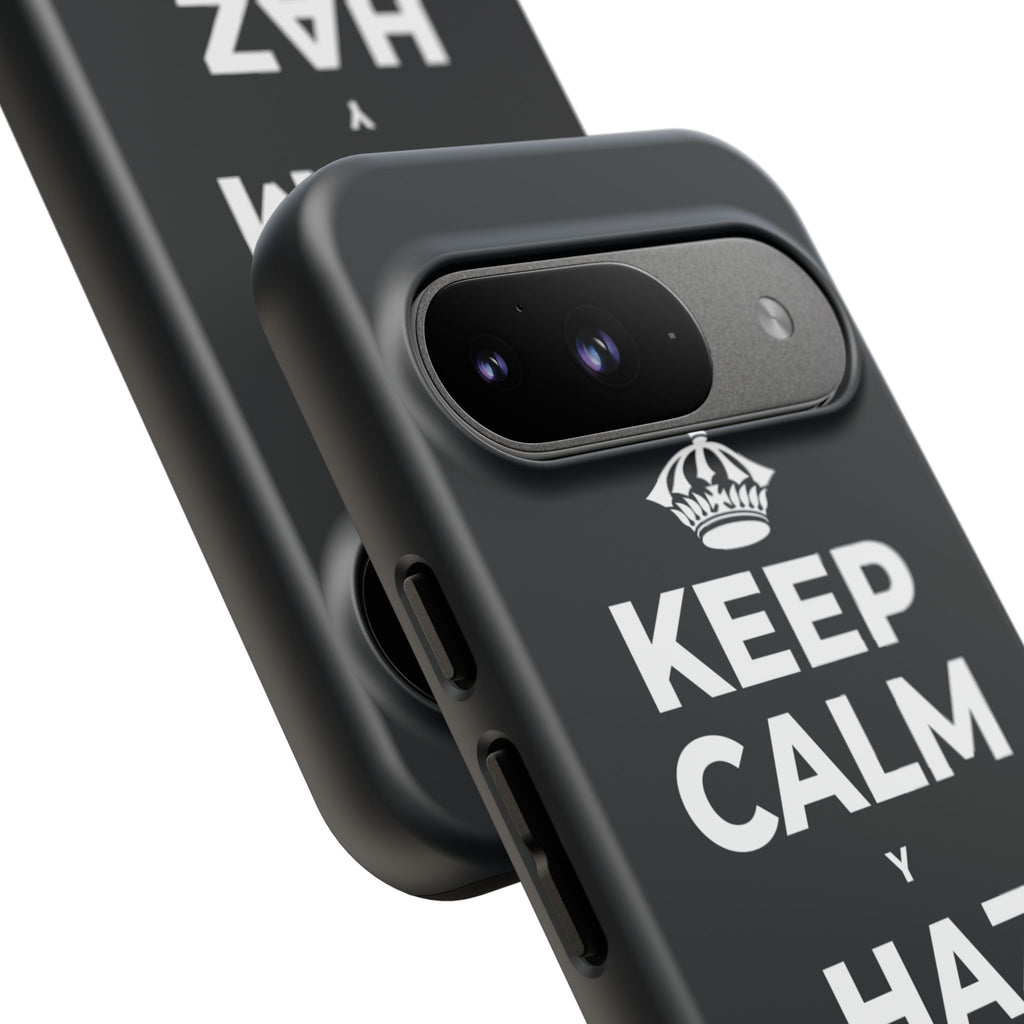 KEEP CALM Y HAZ COSAS DIFÍCILES Phone Case (Dark)