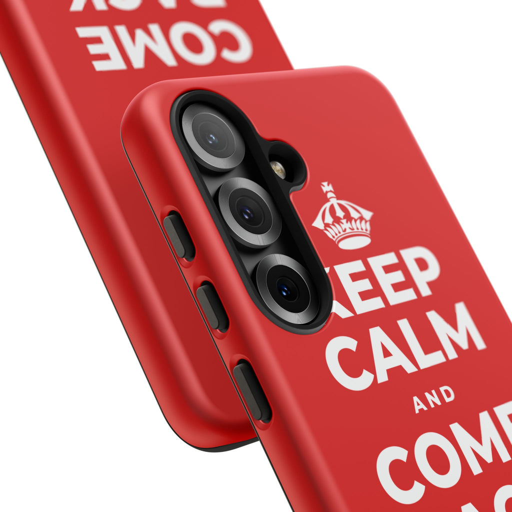 KEEP CALM AND COME BACK TO NOW Phone Case