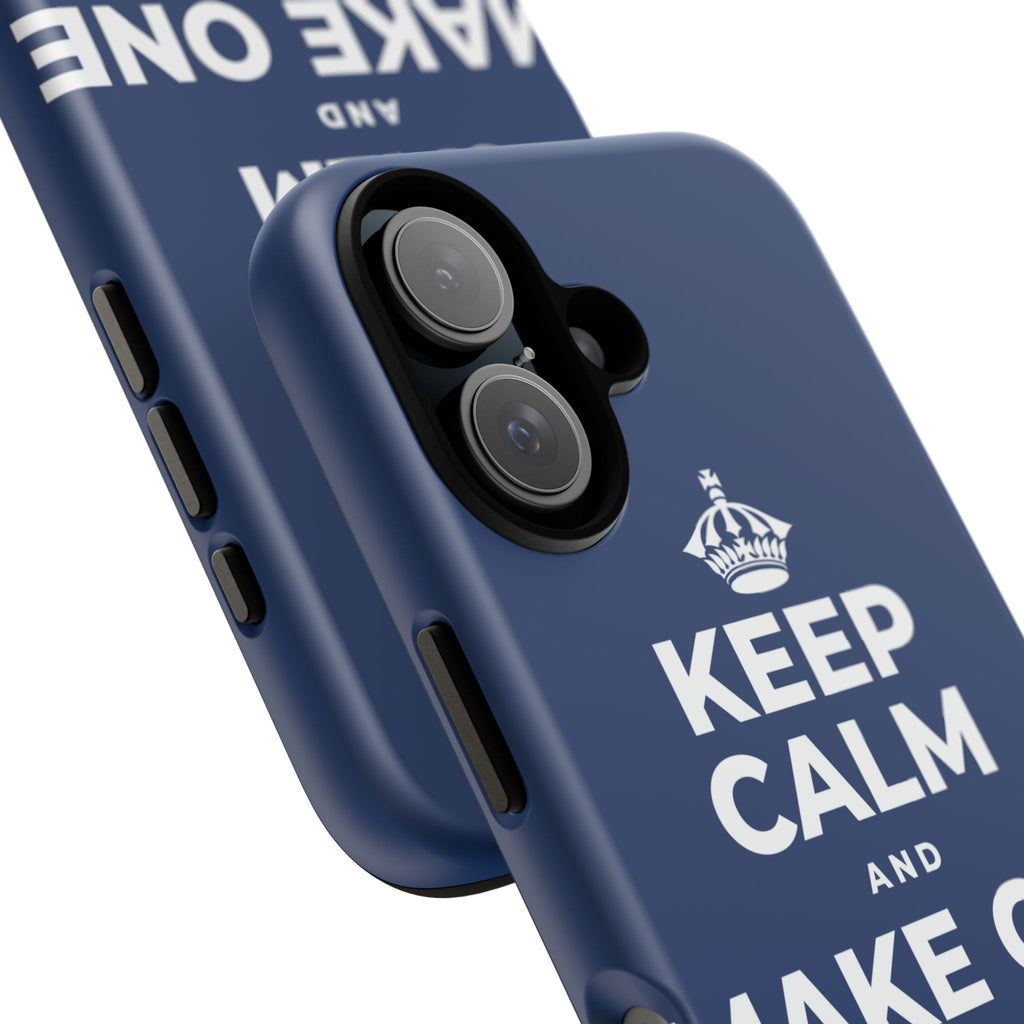 KEEP CALM AND MAKE ONE SMALL CHANGE Phone Case