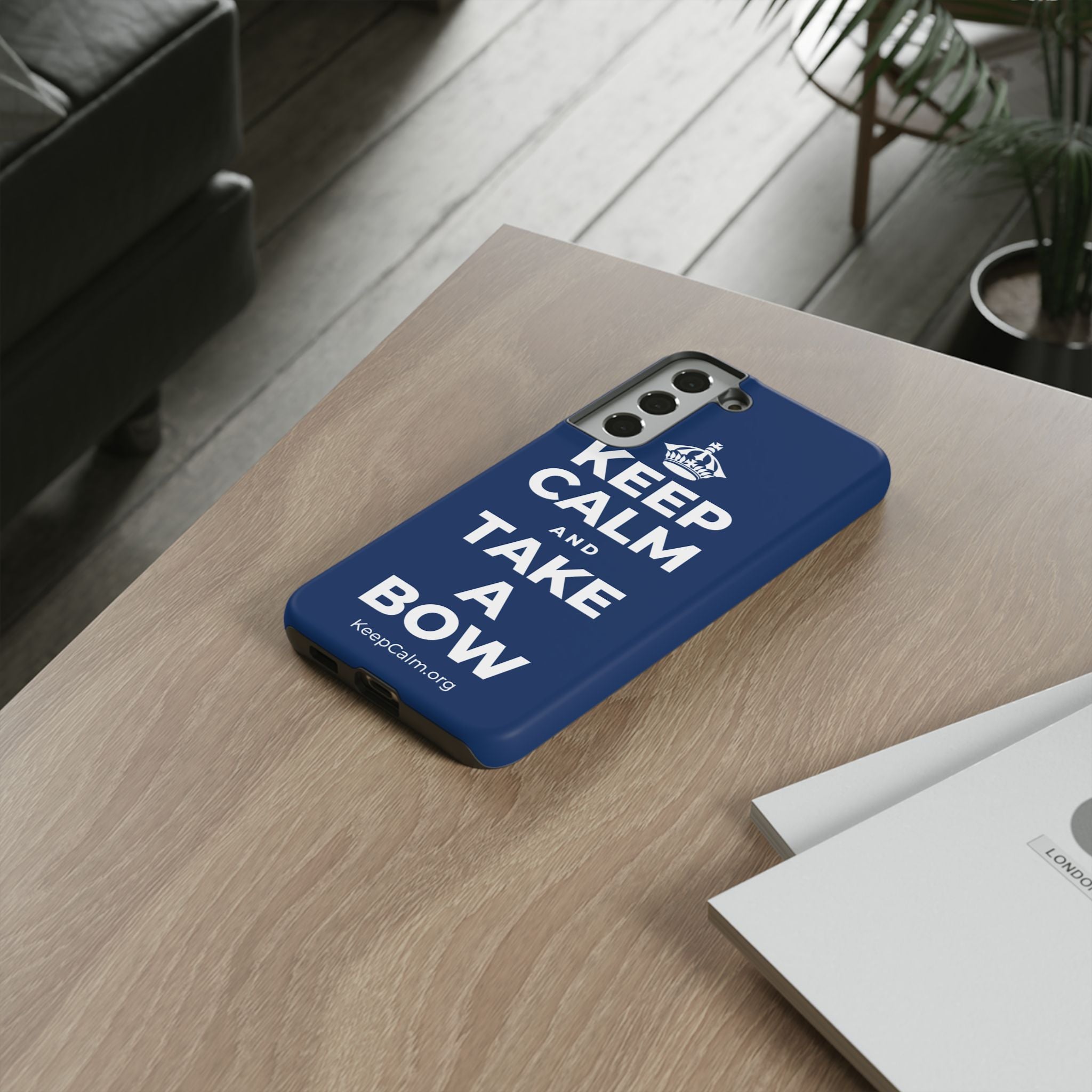 KEEP CALM AND TAKE A BOW Phone Case