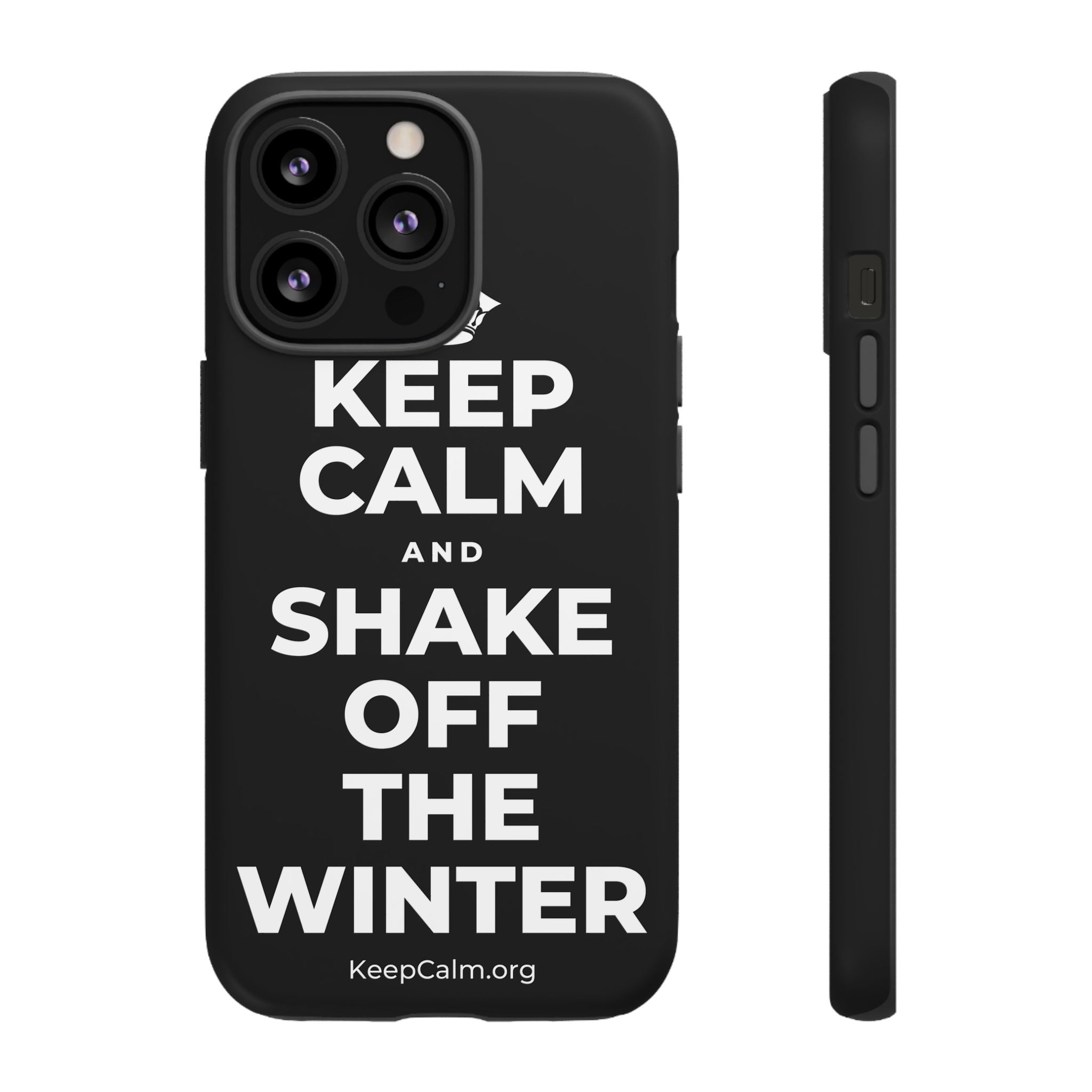 KEEP CALM AND SHAKE OFF THE WINTER Phone Case