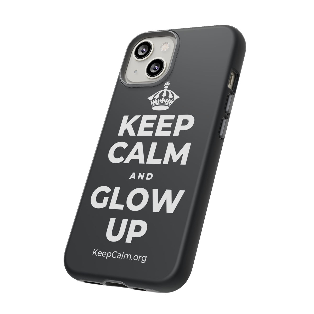 KEEP CALM AND GLOW UP Phone Case (Dark)