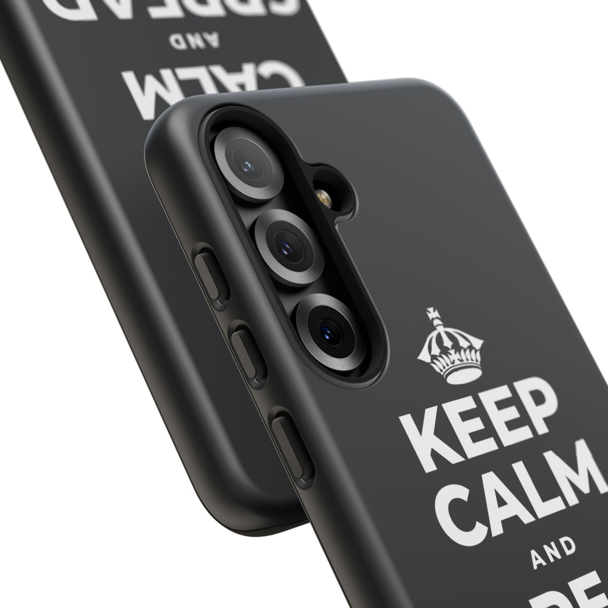 KEEP CALM AND SPREAD SOME JOY Phone Case (Dark)