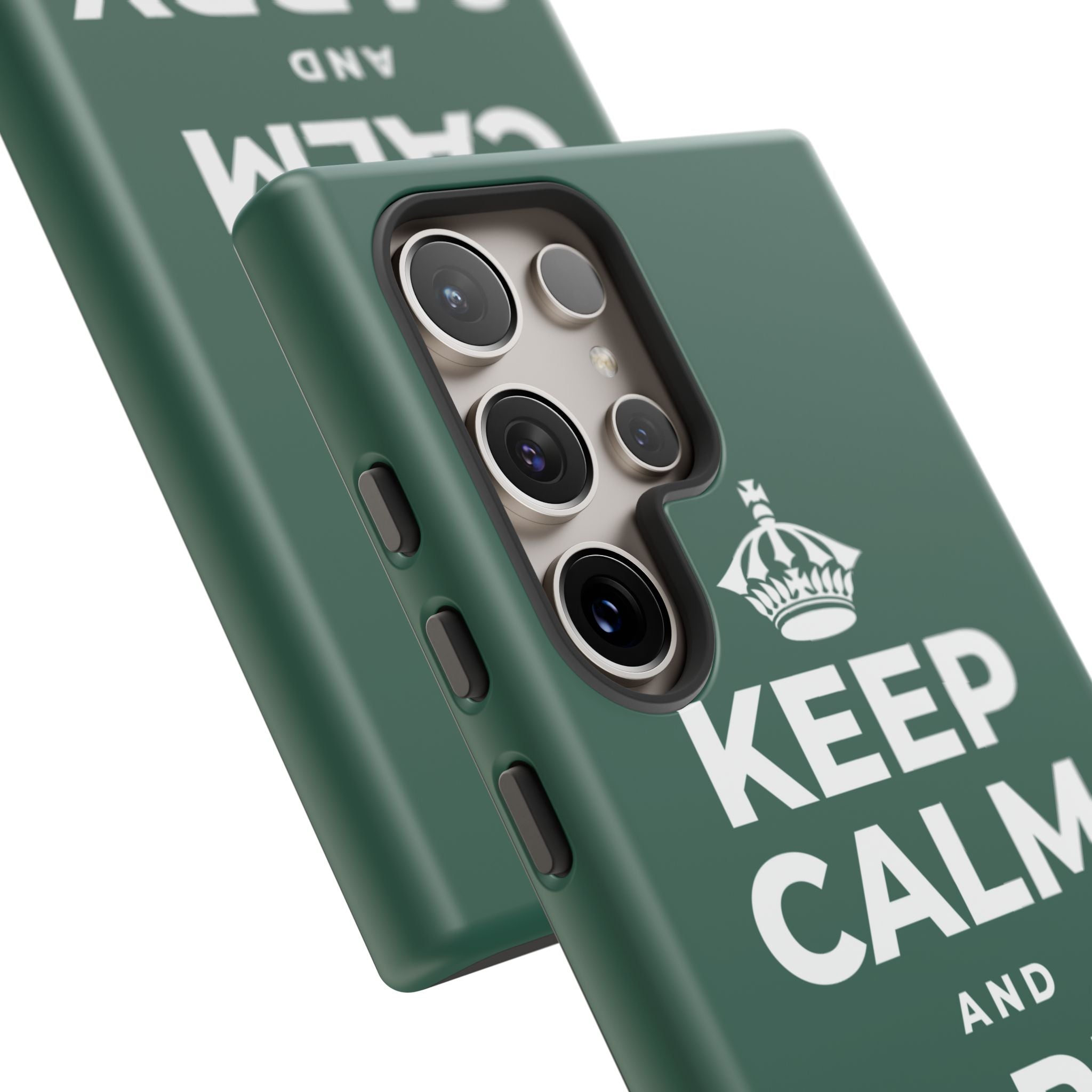 KEEP CALM AND CARRY LIGHT Phone Case