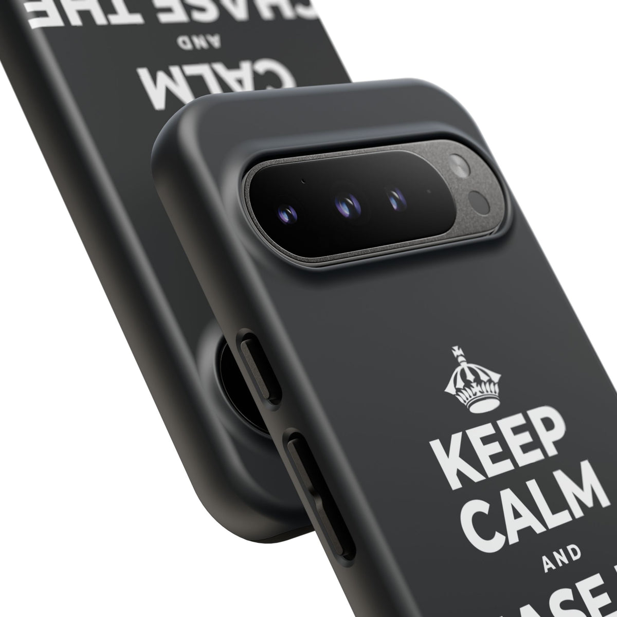 KEEP CALM AND CHASE THE MOONLIGHT Phone Case (Dark)
