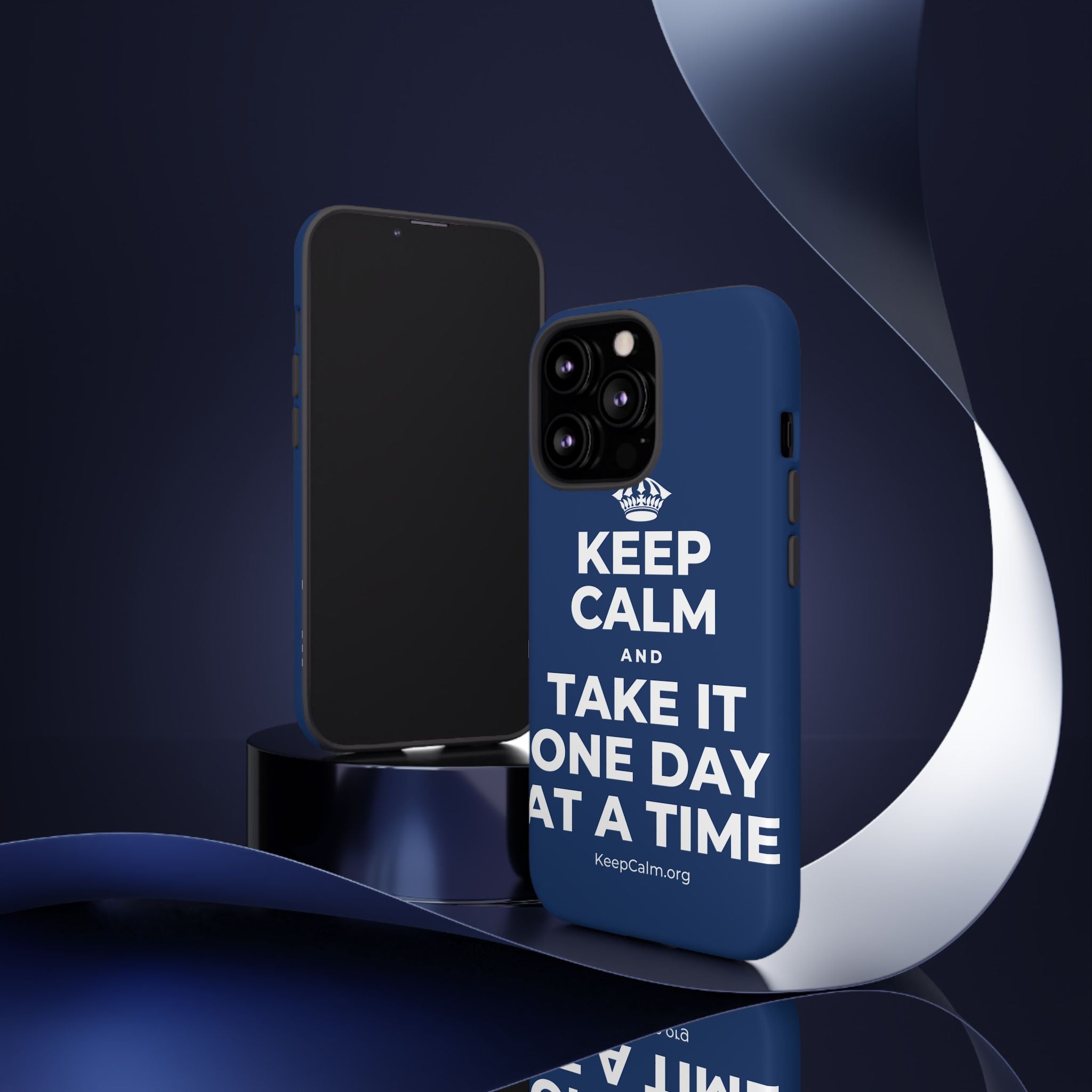 KEEP CALM AND TAKE IT ONE DAY AT A TIME Phone Case