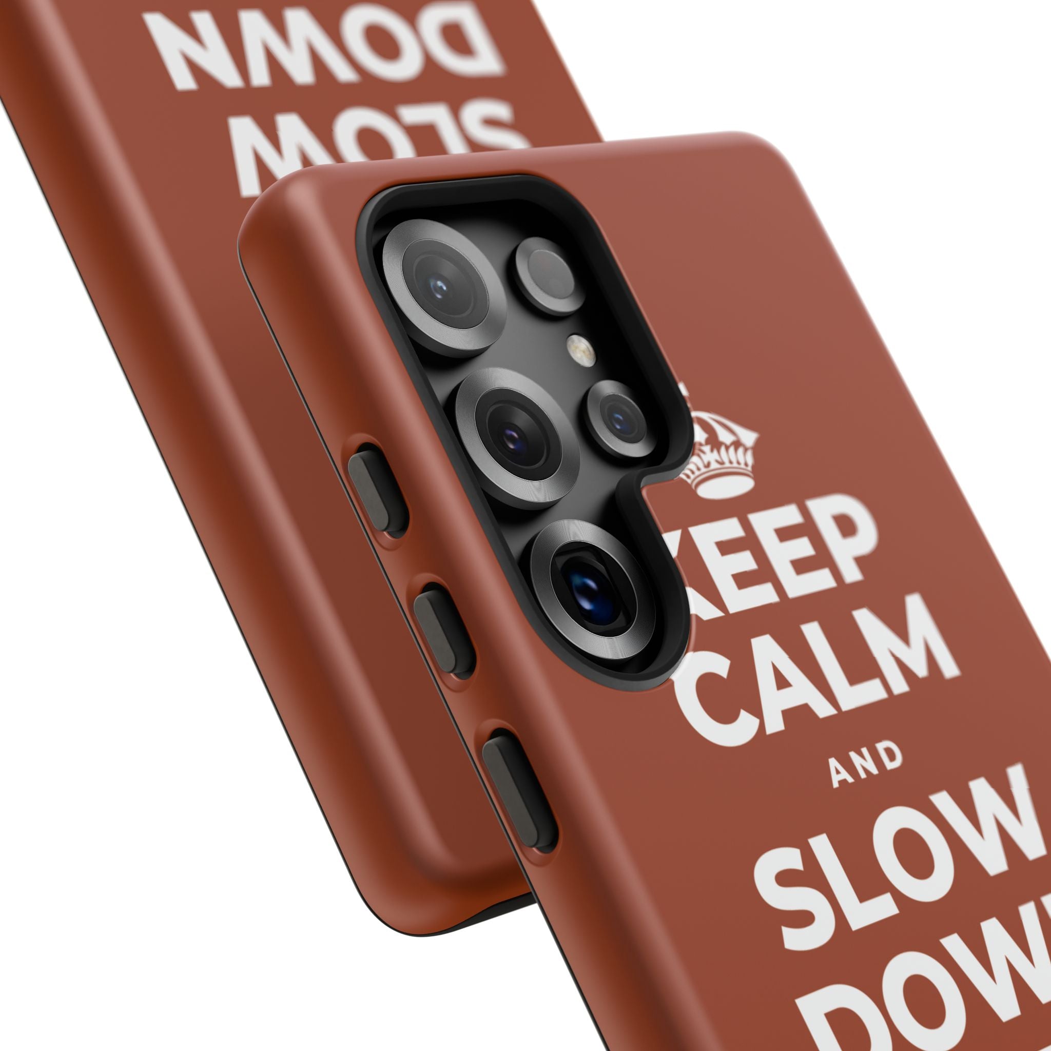 KEEP CALM AND SLOW DOWN WITH THE SEASON Phone Case