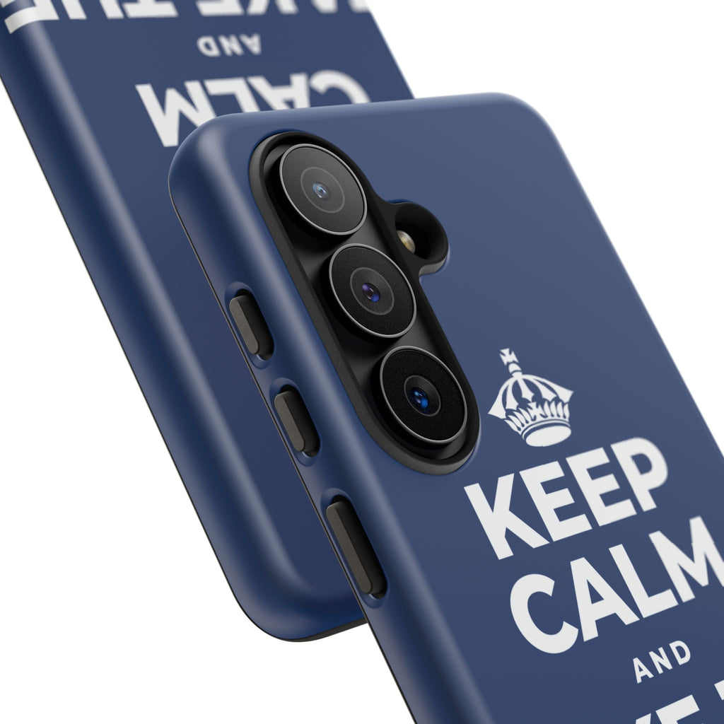 KEEP CALM AND TAKE THE SHOT Phone Case