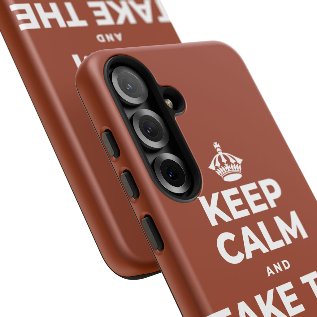 KEEP CALM AND TAKE THE VICTORY LAP Phone Case
