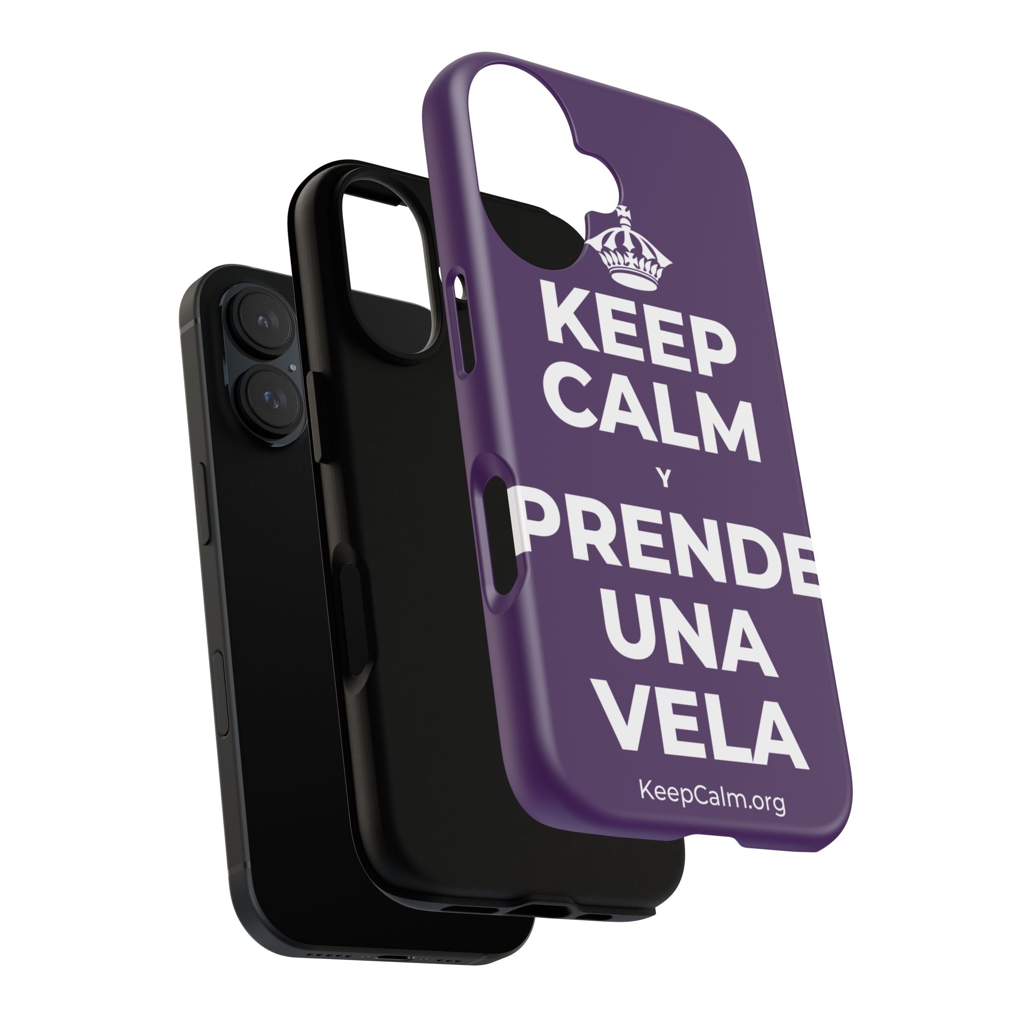 KEEP CALM Y PRENDE UNA VELA Phone Case