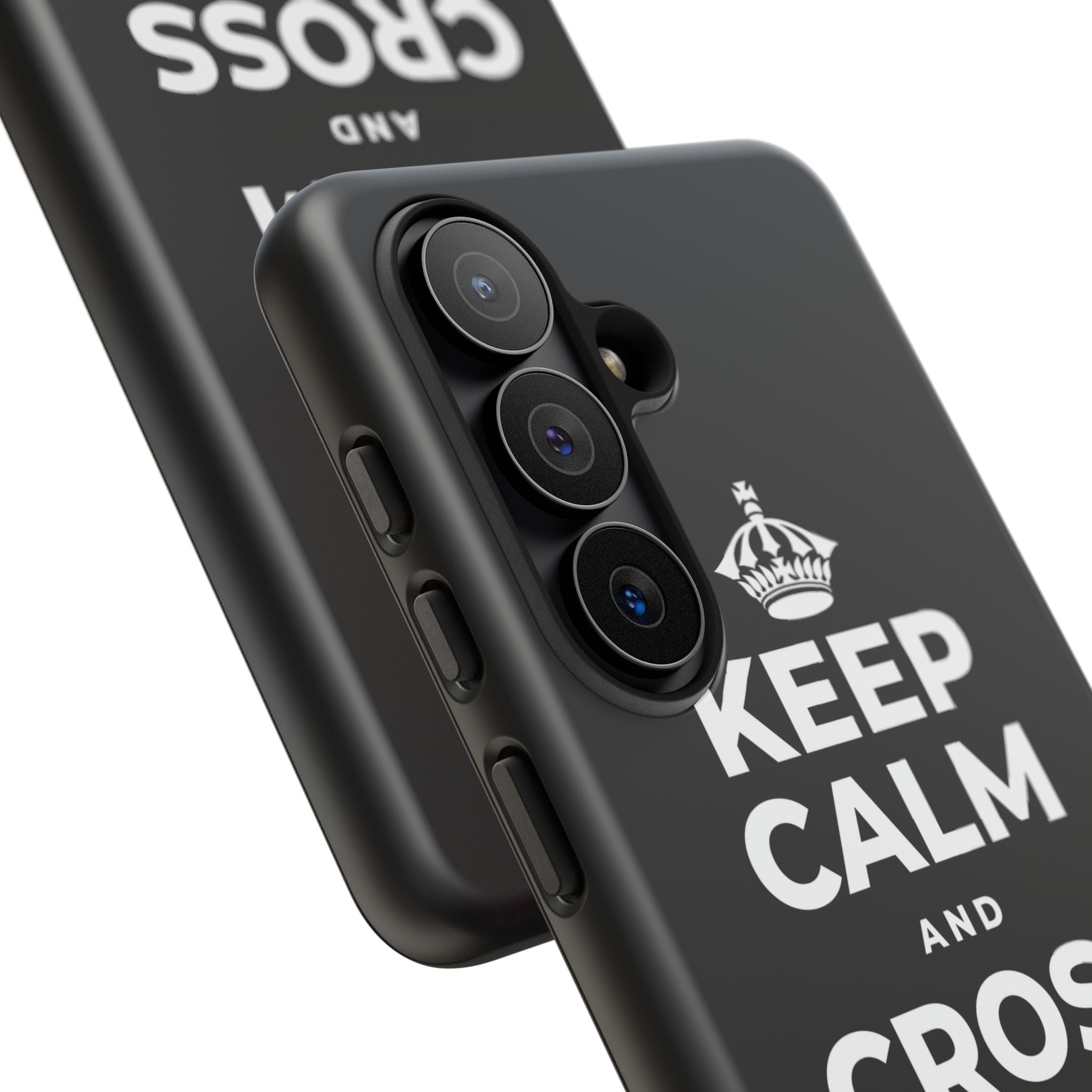 KEEP CALM AND CROSS THE MILES Phone Case