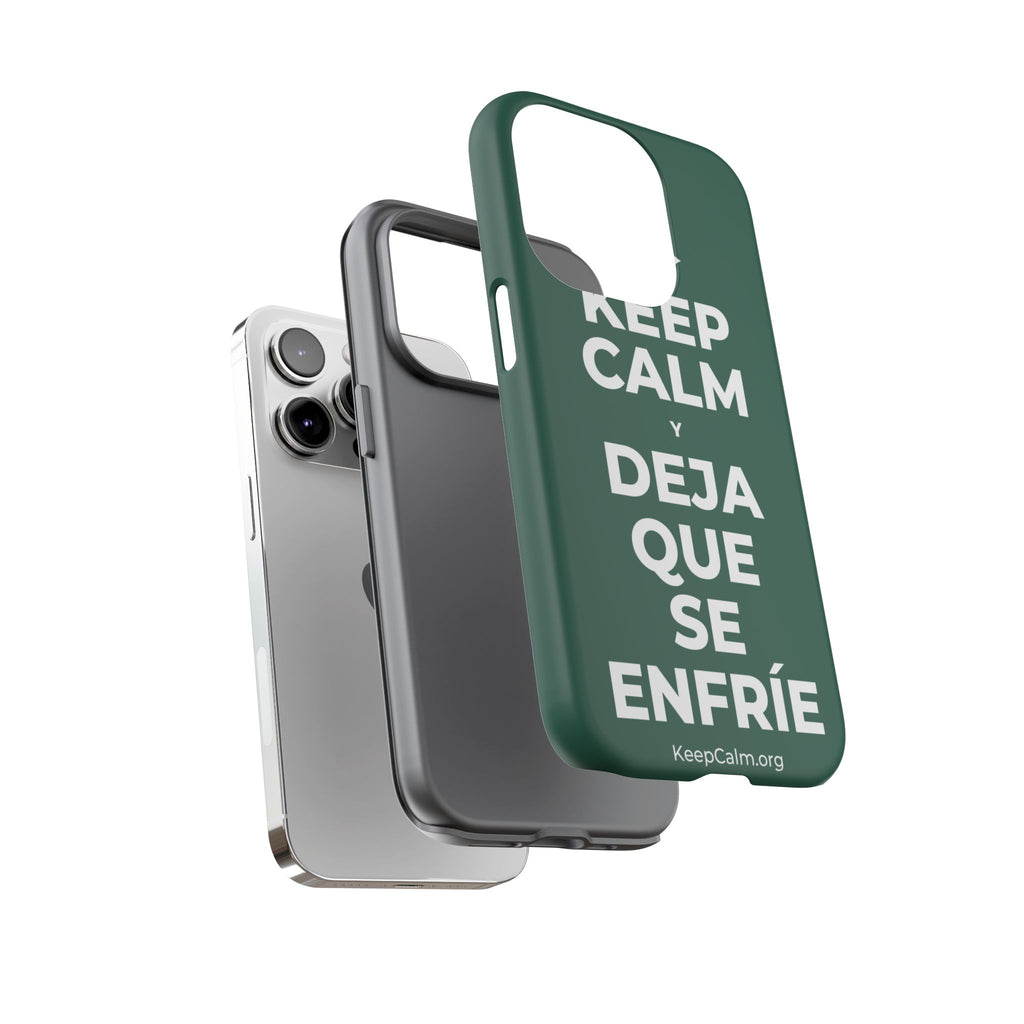 KEEP CALM Y DEJA QUE SE ENFRÍE Phone Case