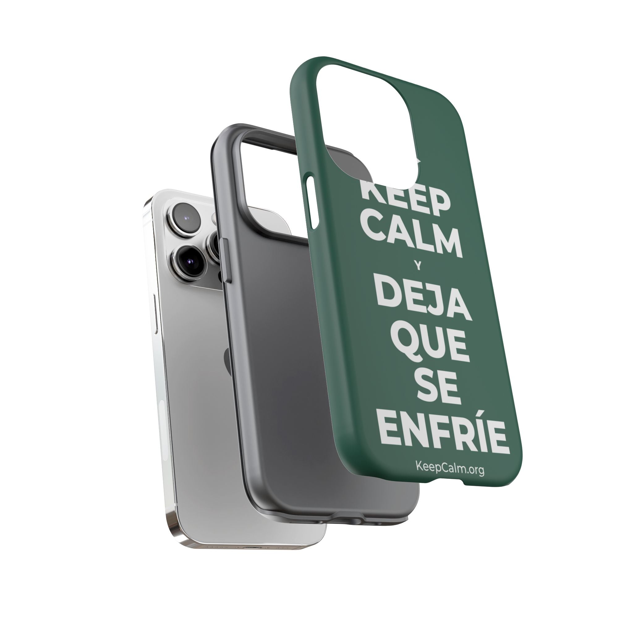 KEEP CALM Y DEJA QUE SE ENFRÍE Phone Case
