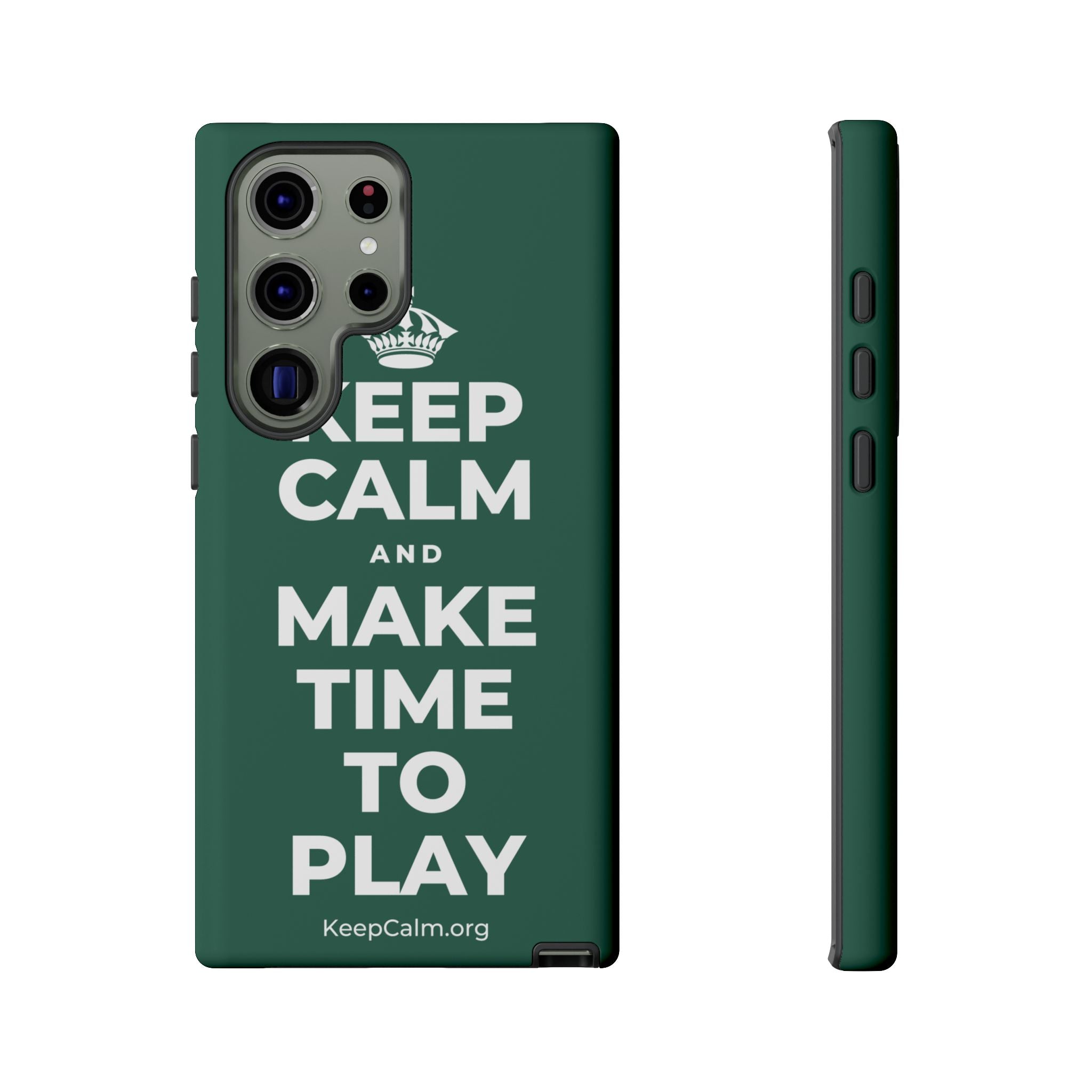KEEP CALM AND MAKE TIME TO PLAY Phone Case