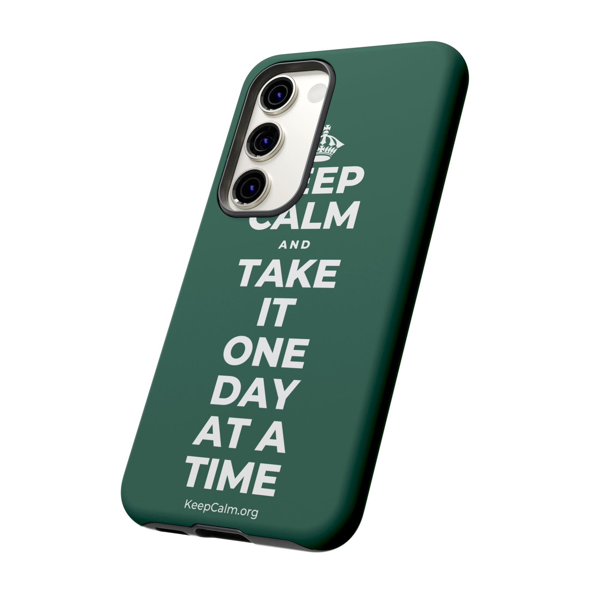 KEEP CALM AND TAKE IT ONE DAY AT A TIME Phone Case